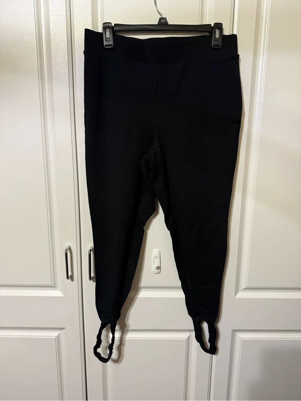TORRID Black Leggings with Stirrup Hem
